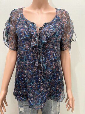Sundance silk top Size XS